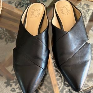 Naturalizers Simonette Size 7.5M Black Mule Slips Ons New